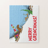 Klassieke Grinch | Grinch en rendier Max Legpuzzel (Verticaal)