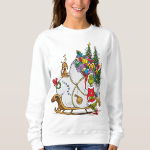 Klassieke Grinch Grinch & Max met slee Trui