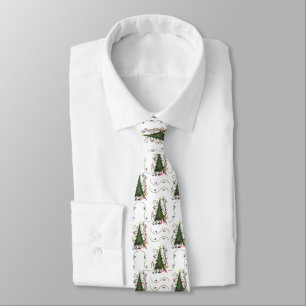 Klassieke Grinch Kerstboom Stropdas
