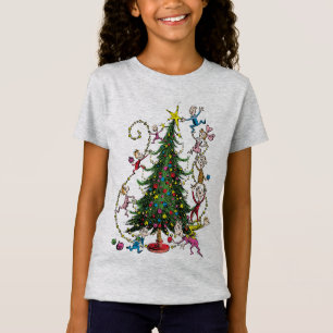 Klassieke Grinch   Kerstboom T-shirt