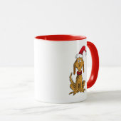 Klassieke Grinch | Max - Kerstman Hoed Mok (Voorkant rechts)