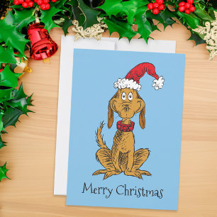 Klassieke Grinch Max - Kerstmannenhoed Feestdagenkaart