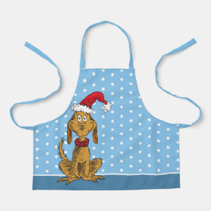 Klassieke Grinch Max - Kerstmannenhoed Schort