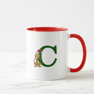 Klassieke Grinch Max   Monogram C Mok