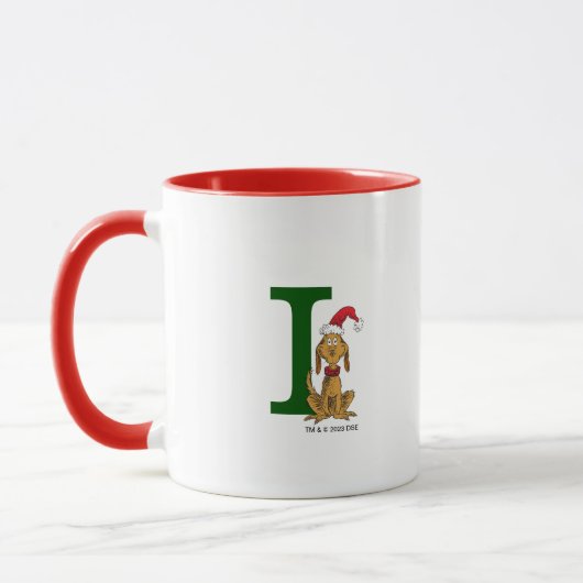 Klassieke Grinch Max | Monogram I Mok (Links)