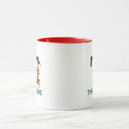 Klassieke Grinch Max | Naam & Monogram T Mok (Midden)