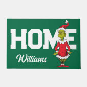 Klassieke Grinch | Santa Claus Deurmat (Voorkant)