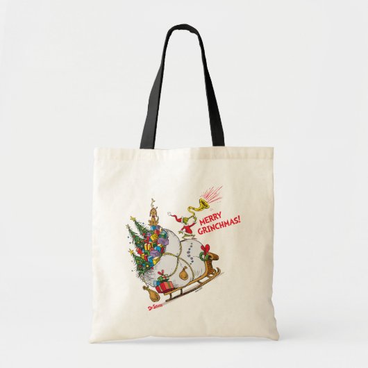 Klassieke Grinch | Vrolijke Grinchmas! Tote Bag (Voorkant)