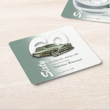 Klassieke groene auto wordt 60 jaar