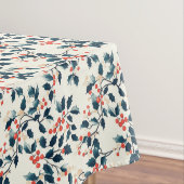 Klassieke groene en rode Holly Berries en Kerstmis Tafelkleed (Voorbeeld)