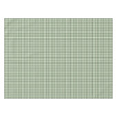 Klassieke groene gingham kerst geruite plaid tafelkleed (Voorkant (Horizontaal))