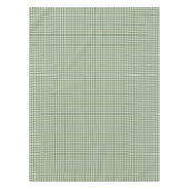 Klassieke groene gingham kerst geruite plaid tafelkleed (Voorkant)