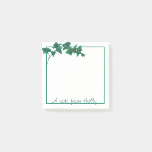 Klassieke groene Ivy   cadeau voor natuur Post-it® Notes