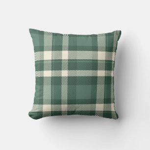 Klassieke groene speldenstang kussen