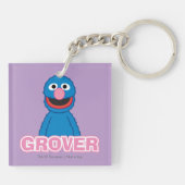 Klassieke Grover stijl Sleutelhanger (Achterkant)