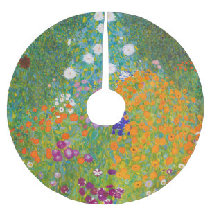 Klassieke Gustav Klimt cottage tuinkunst bloemen Kerstboom Rok