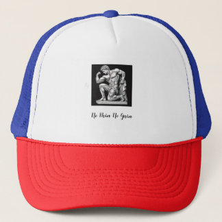 Klassieke gym motivatie cap trucker pet