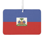 Klassieke Haïtiaanse vlag Luchtverfrisser (Achterkant)