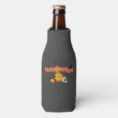 Klassieke Halloween fles Koeler met Zip (Fles Voorkant)