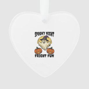 Klassieke Halloween Geest Verschrikkelijke Pompoen Ornament