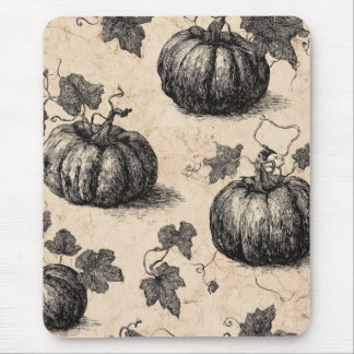 Klassieke Halloween pompoenen Muismat