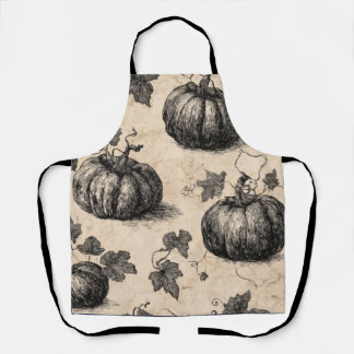 Klassieke Halloween pompoenen Schort
