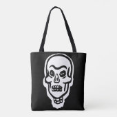 Klassieke Halloween Skull Draagtas (Achterkant)
