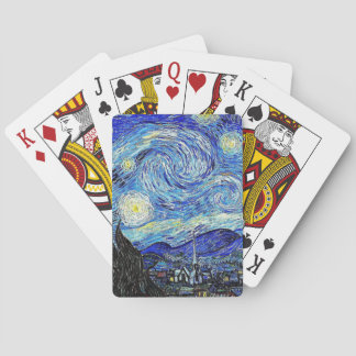 Klassieke Hemel Nacht Sterrennacht Pokerkaarten