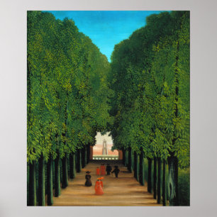 Klassieke Henri Rousseau Parijs Groene Bomen Park Poster