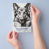 Klassieke Herder Hond Flyer (Hand)