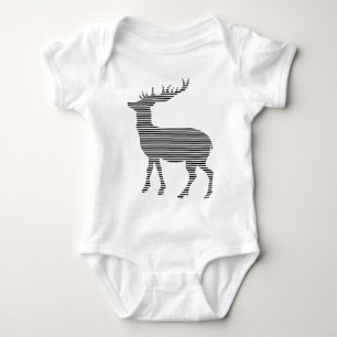 Klassieke hertensilhouet romper