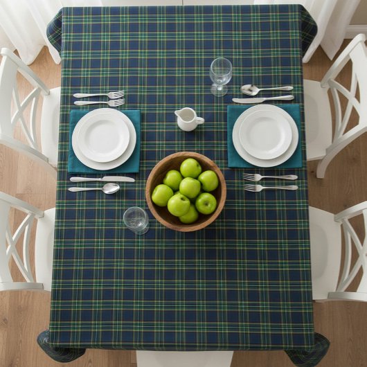 Klassieke Highland-geïnspireerde Tartan-inrichting Tafelkleed