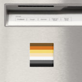 Klassieke homepage Beren Pride Flag Magneet (Insitu (Vaatwasser))