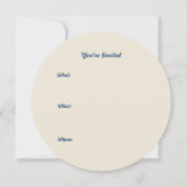 Klassieke honkbal uitnodigingen (Achterkant)