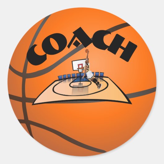 Klassieke honkbalsticker ronde sticker (Voorkant)