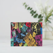 Klassieke horror briefkaart (Staand voorkant)