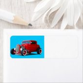 klassieke hot-rod etiket (Insitu)