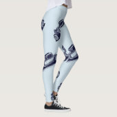 Klassieke hotroodLeggings Leggings (Rechts)