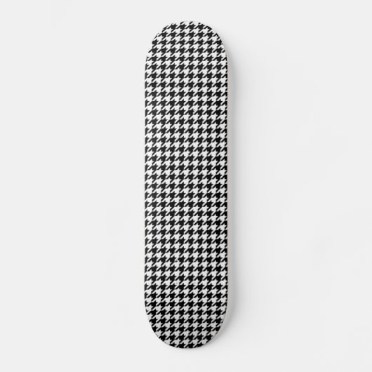 Klassieke houndstooth-vormgeving Dogstooth check-d Skateboard (Voorkant)