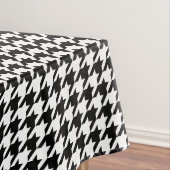 Klassieke houndstooth-vormgeving Dogstooth check-d Tafelkleed (Voorbeeld)