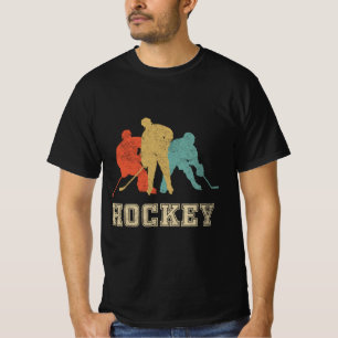 Klassieke IJshockey stijl T-shirt