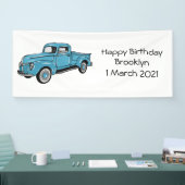 Klassieke illustratie van de cartoon van de bestel spandoek (Beurs)