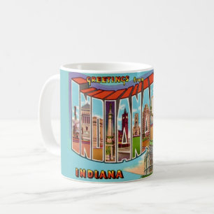 Klassieke Indianapolis-groet Koffiemok