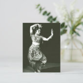  Klassieke Indische danser Briefkaart (Staand voorkant)