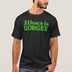 Klassieke Ithaca is Gorges Kelly Green Classic T-S T-shirt