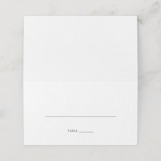 Klassieke Ivoor Bruiloft (Buitenkant ongevouwen)