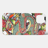 Klassieke japanse drakenTattoo Case-Mate iPhone Case (Achterkant (horizontaal))