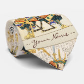 Klassieke Japanse Samurai Warrior General Stropdas (Opgerold)