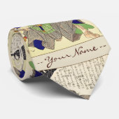 Klassieke  Japanse Samurai Warrior Ronin Stropdas (Opgerold)