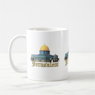 Klassieke Jerusalem-koepel van het Rock Design Koffiemok
